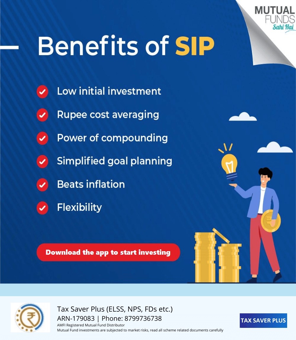 Benefits of SIP | www.taxsaverplus.in