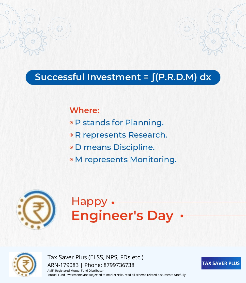 Happy Engineers Day | www.taxsaverplus.in