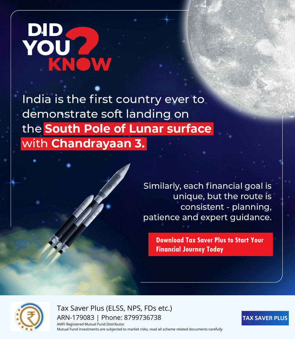 Investment Lessons from Chandrayaan 3.0 | www.taxsaverplus.in