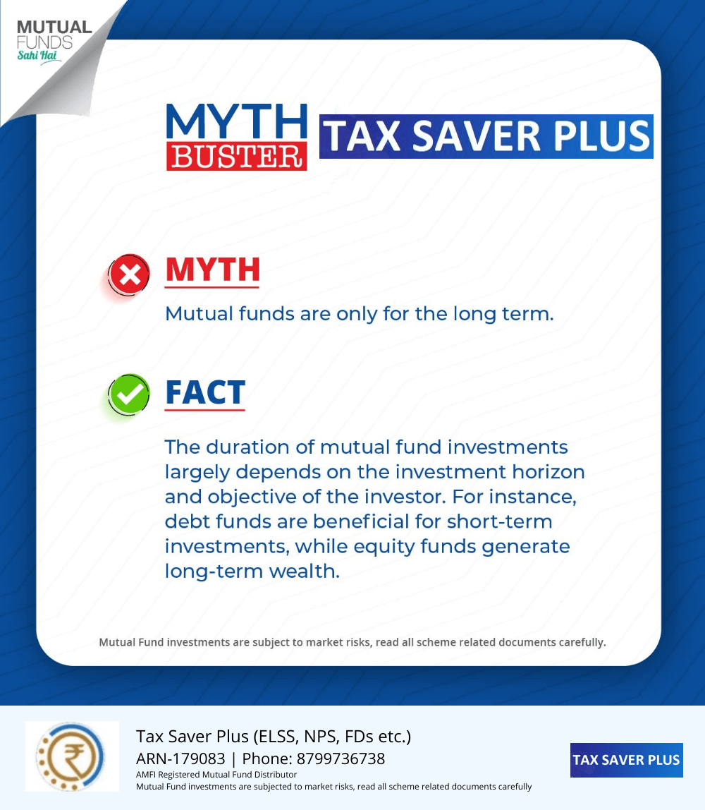 Mutual Fund Myth Buster 1 | www.taxsaverplus.in