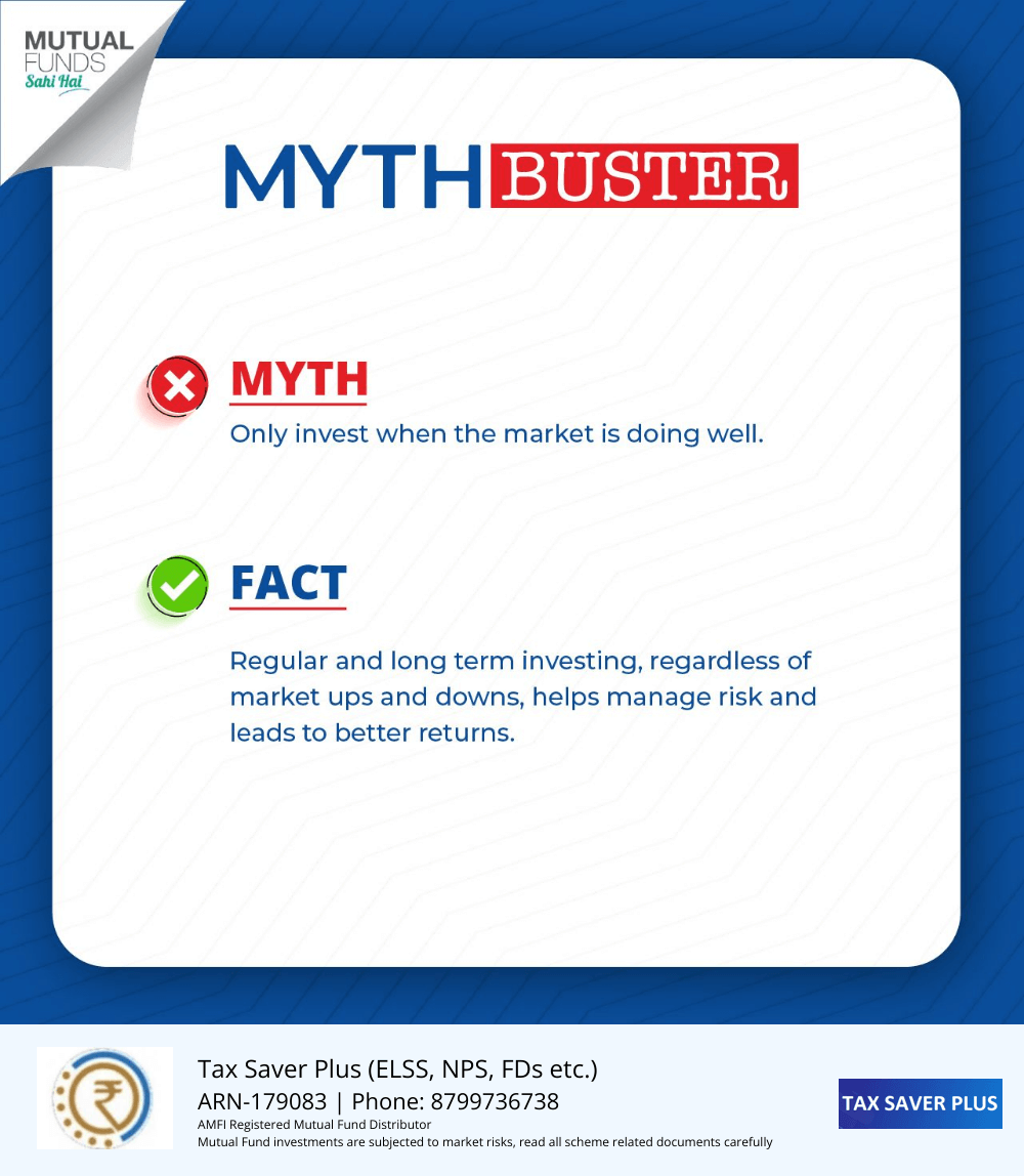 Mutual Fund Myth Buster 4 | www.taxsaverplus.in