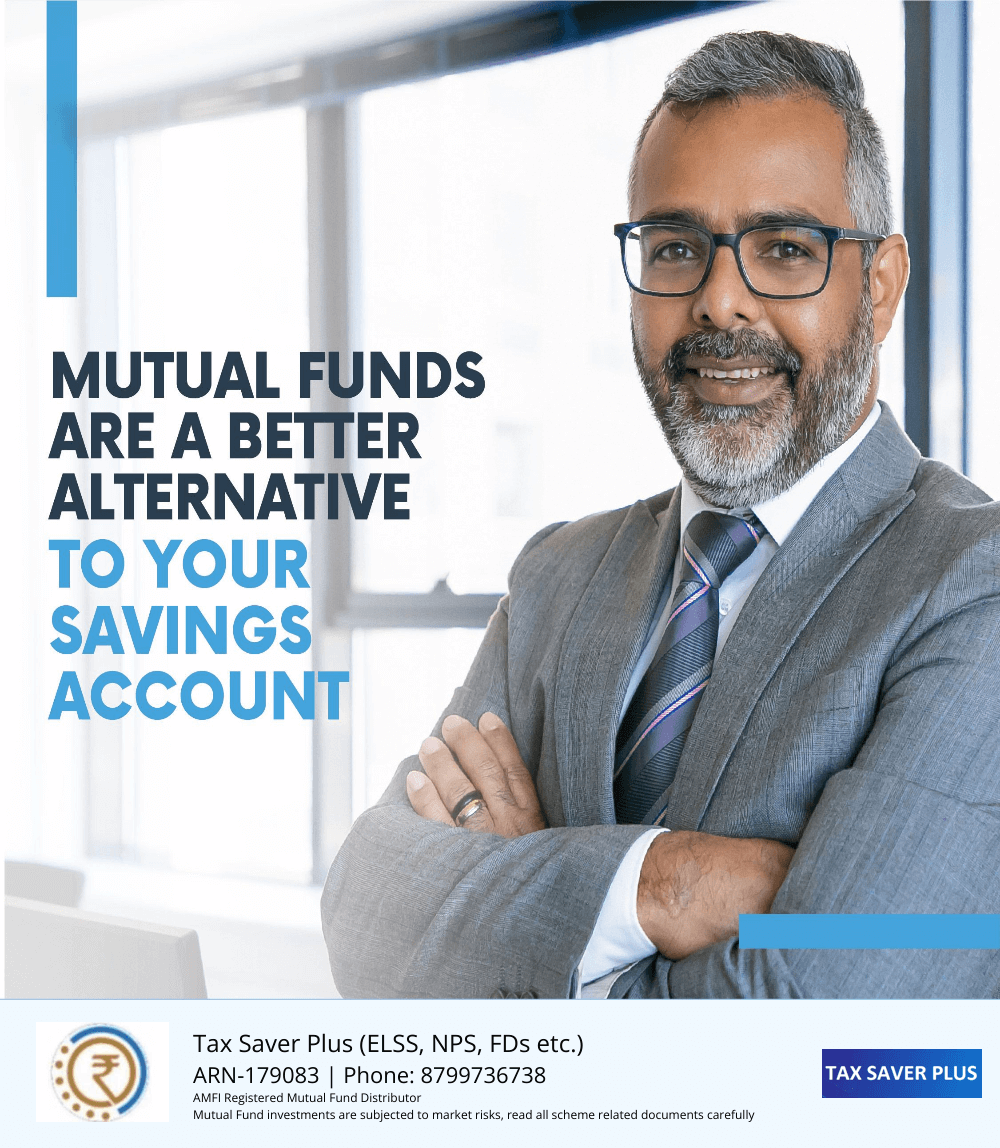 Savings are good. Investments are even better. | www.taxsaverplus.in