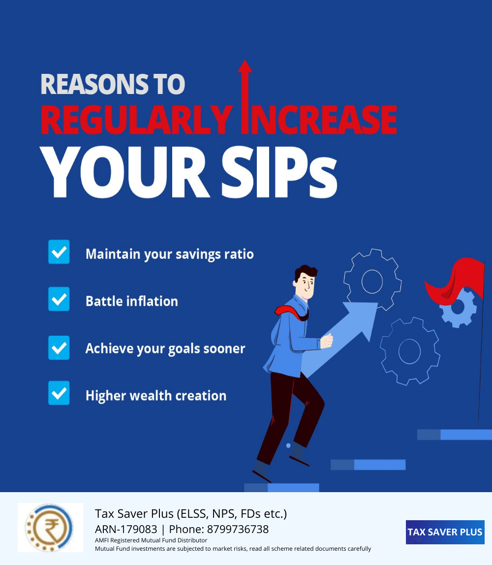 Should you increase your SIP? | www.taxsaverplus.in