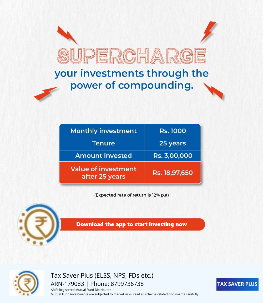 Supercharge your investments with the power of compounding | www.taxsaverplus.in