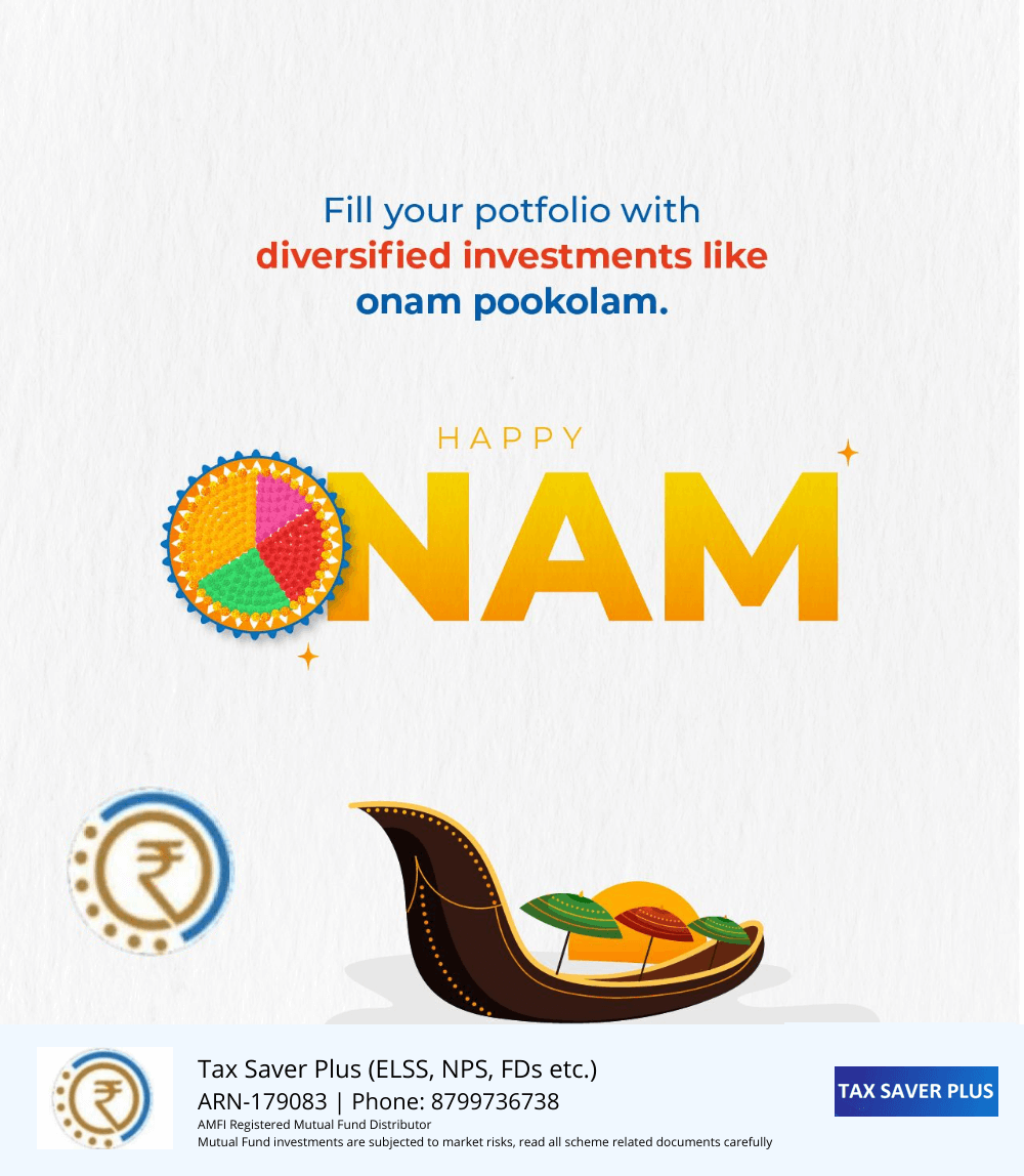 Wishing you a Happy and Colorful Onam | www.taxsaverplus.in