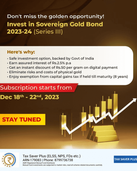 Don't miss this golden opportunity | Tax Saver Plus