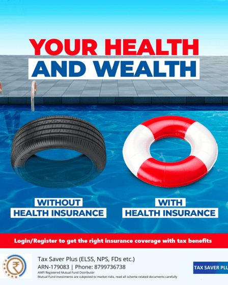 With & Without Health Insurance | Tax Saver Plus