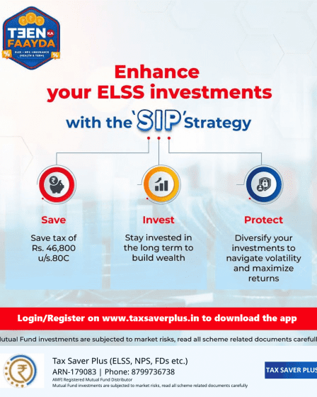 Save, Invest & Protect your wealth with ELSS | Tax Saver Plus