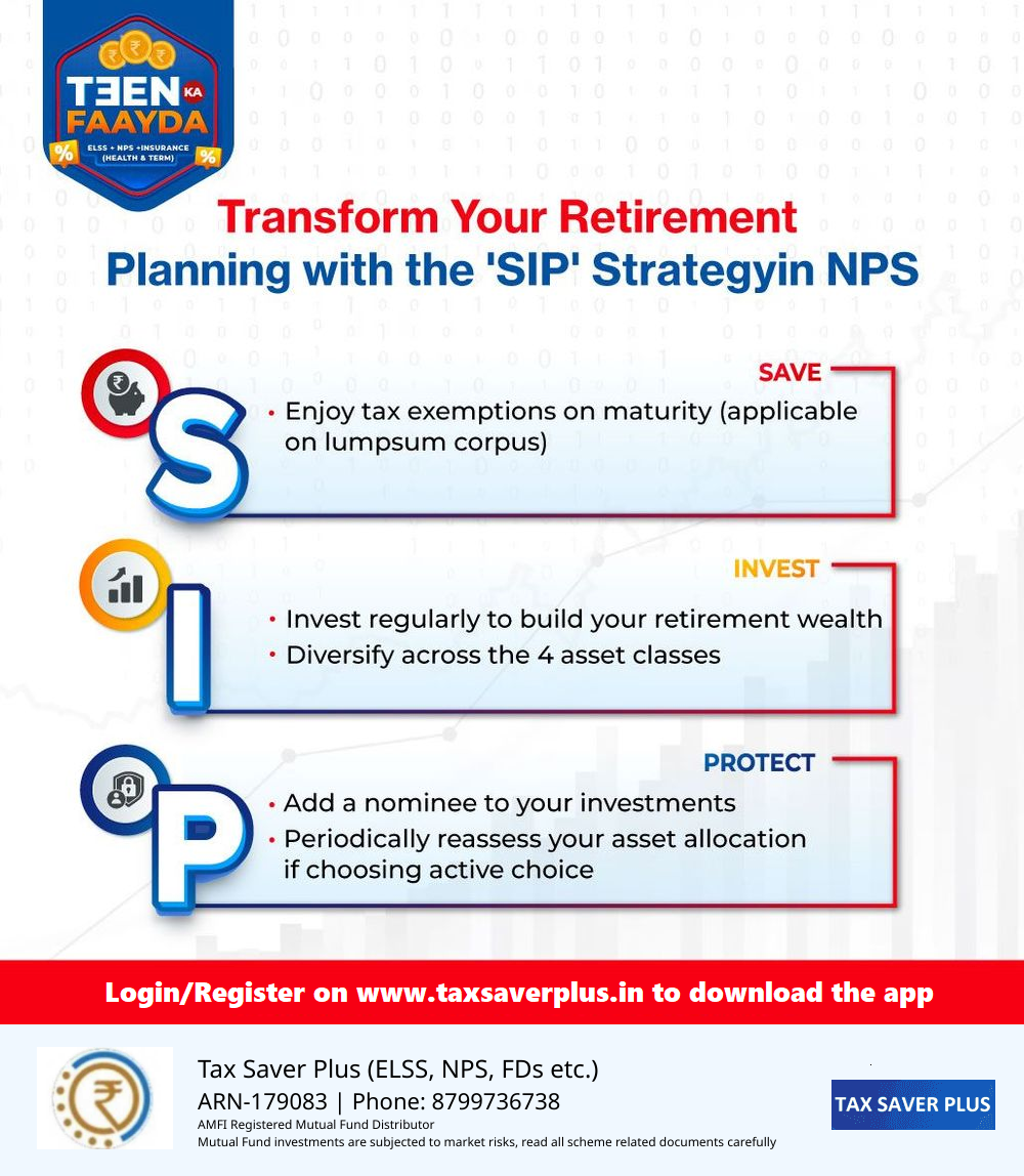 The sip Strategy in NPS | Tax Saver Plus