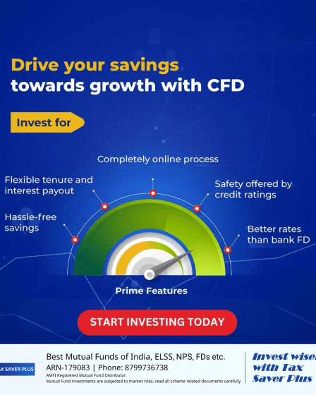 Drive your savings with Corporate Fixed Deposits | Tax Saver Plus