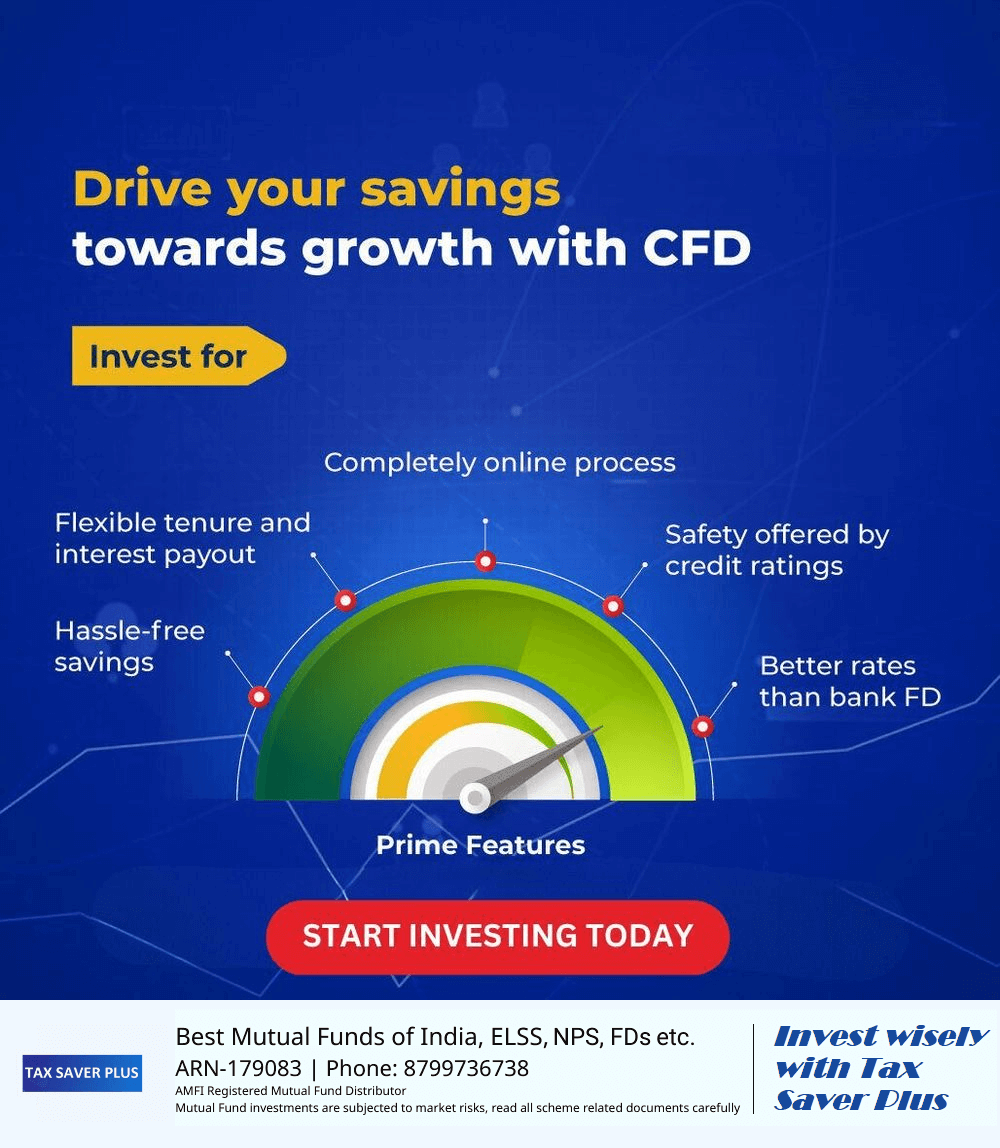 Drive your savings with Corporate Fixed Deposits | Tax Saver Plus