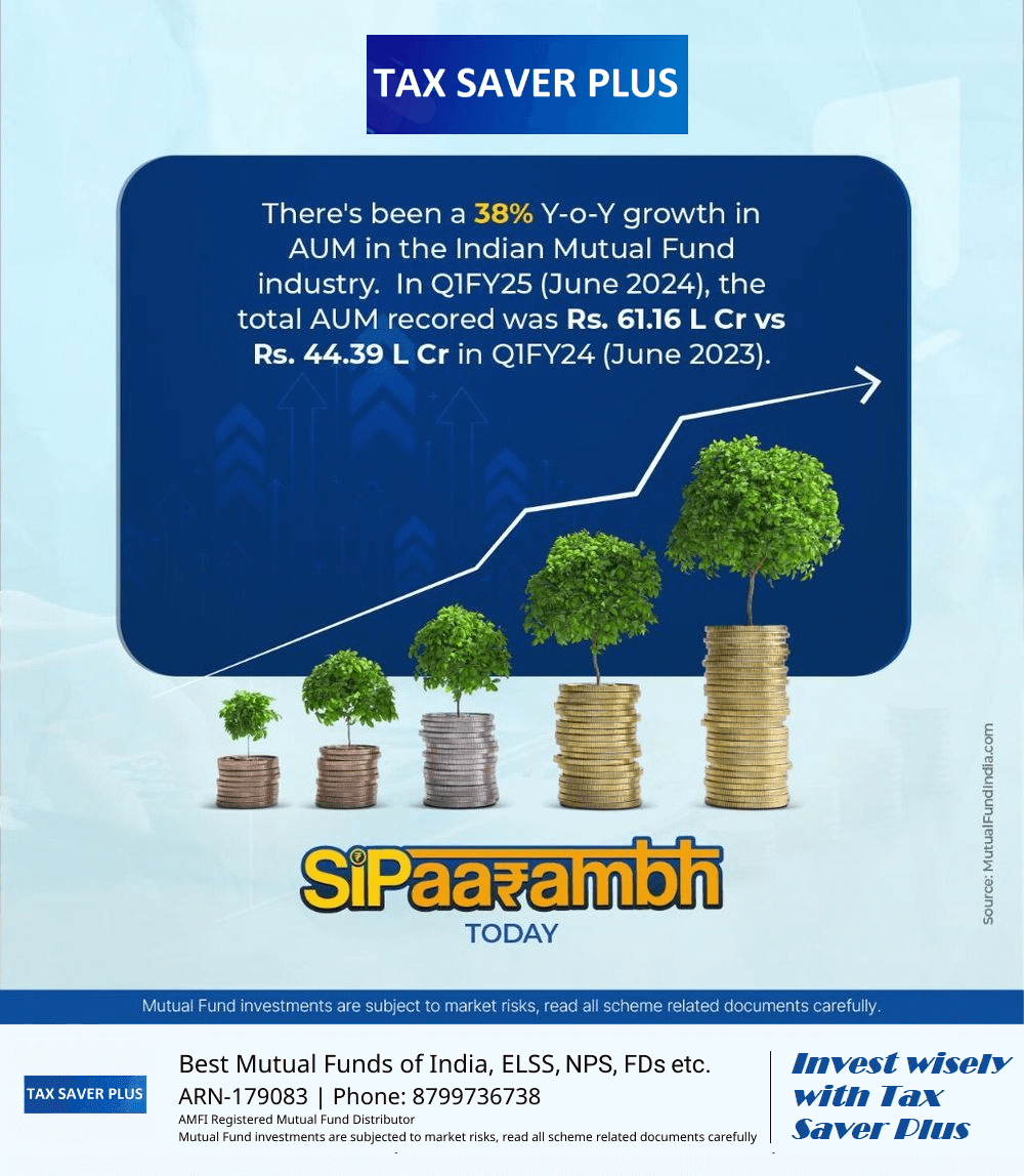 SIPaarambh and grow your wealth with MF | Tax Saver Plus