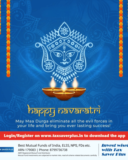 Happy Navratri | Tax Saver Plus