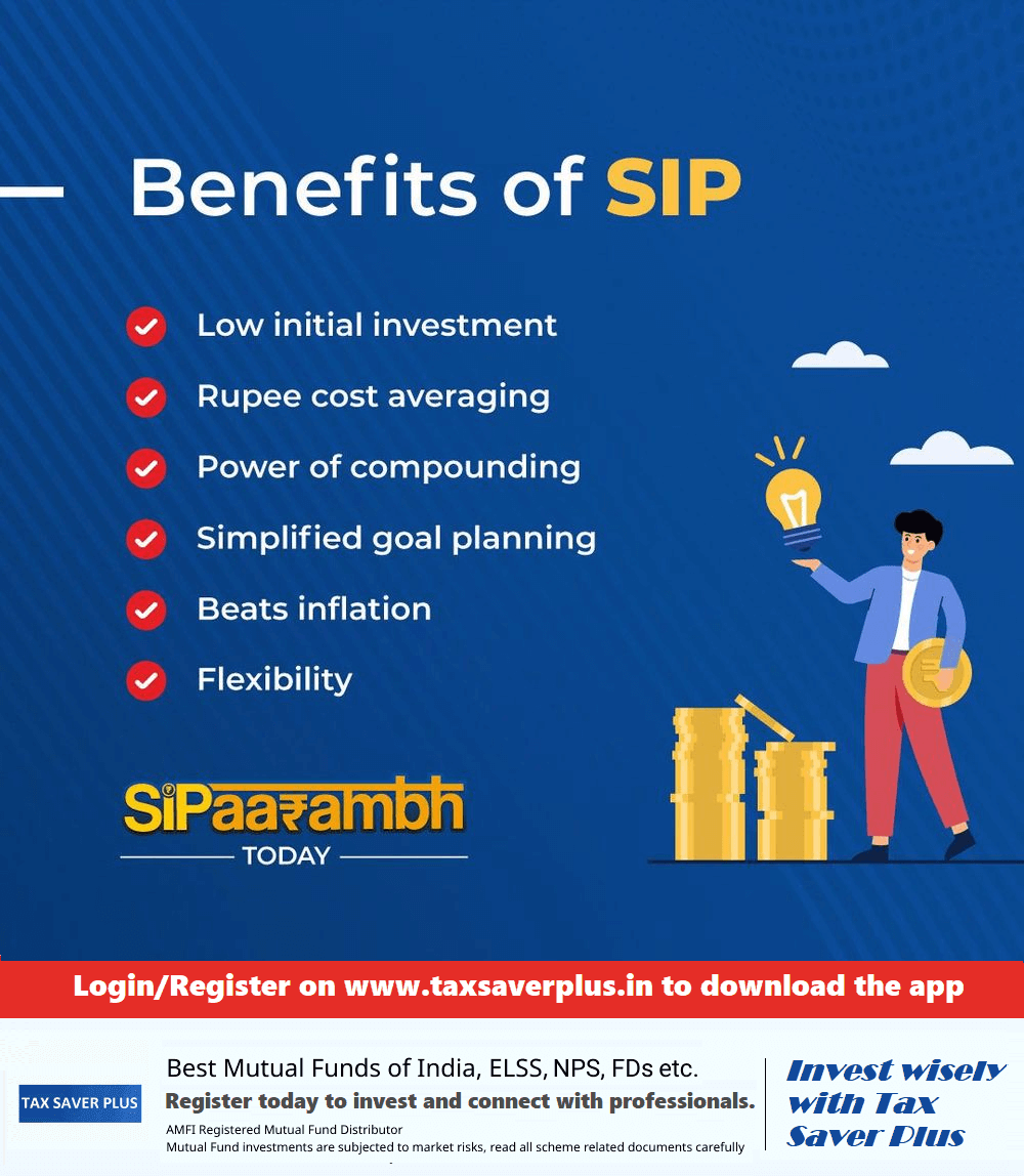 Benefits of SIP | Tax Saver Plus